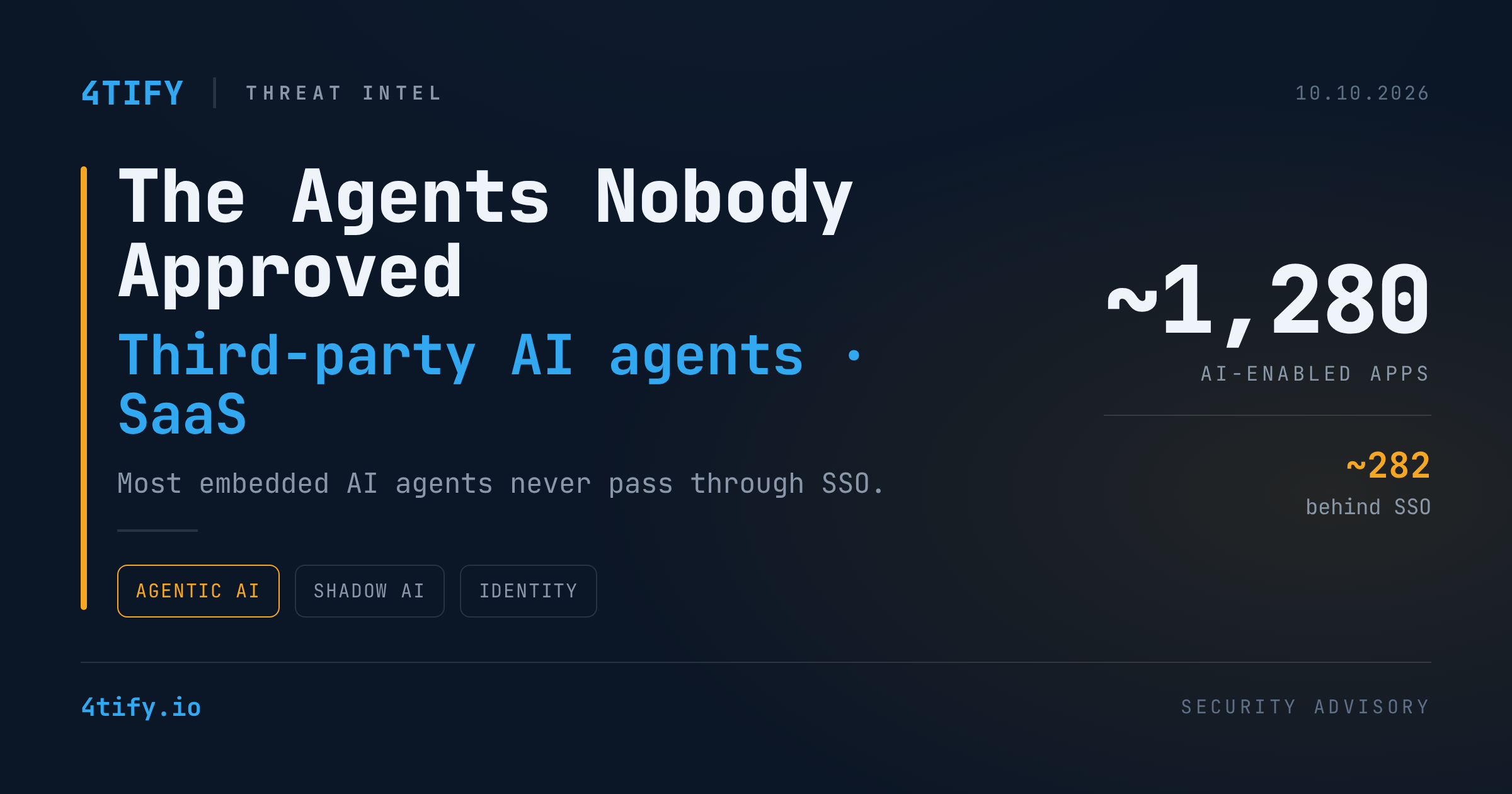 Your Biggest AI Risk May Be the Agents Nobody Approved