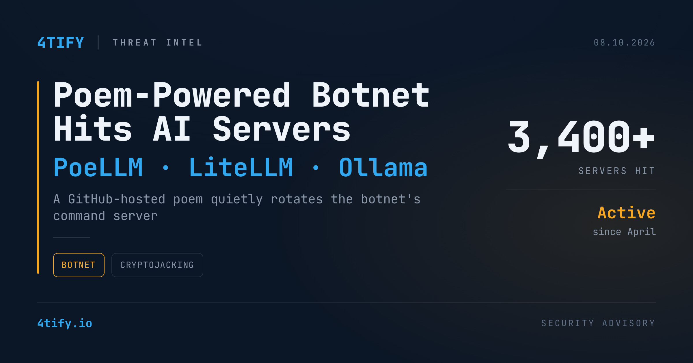 Hackers Hide Botnet Commands Inside a Poem on GitHub