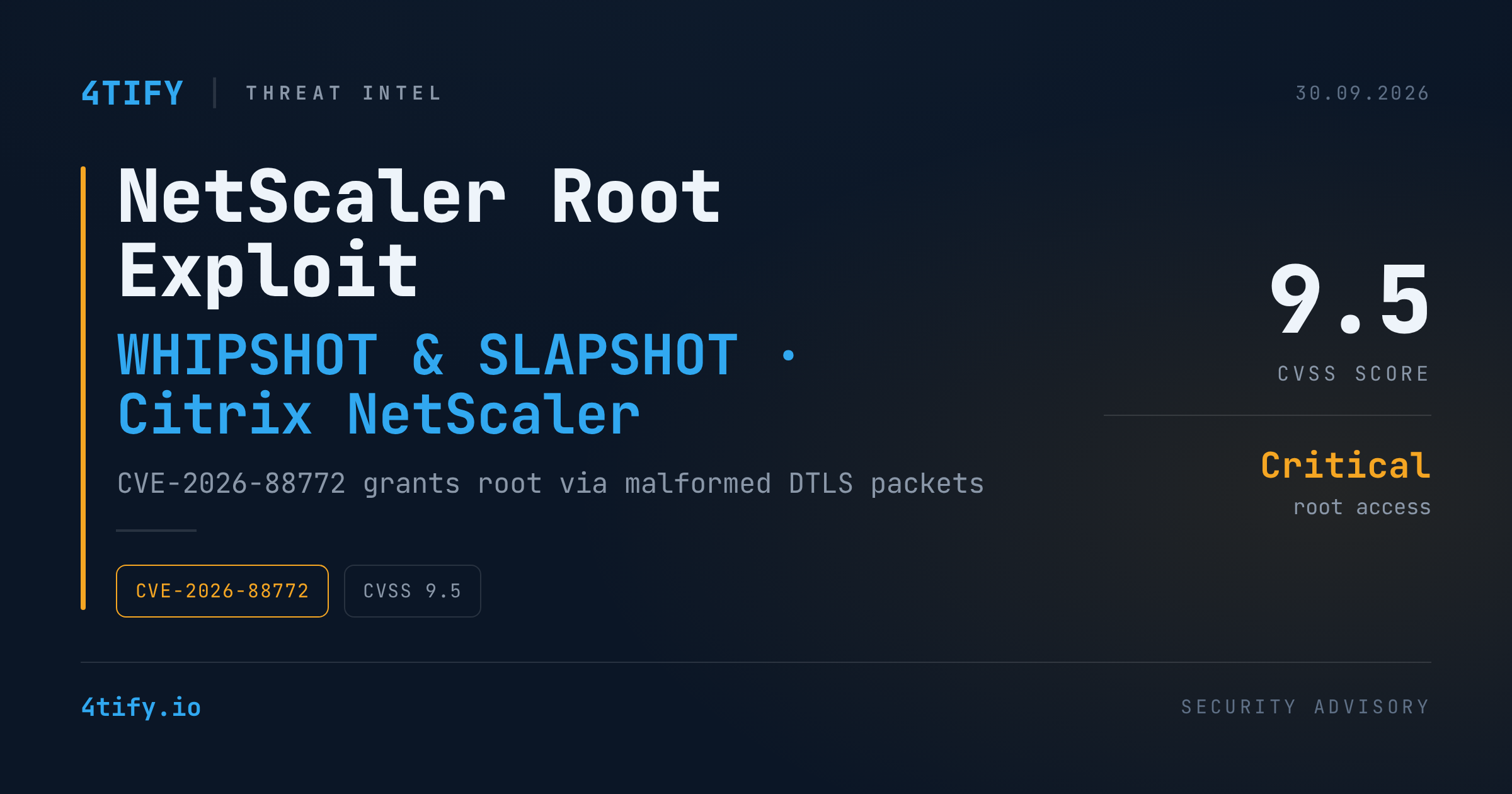 Citrix NetScaler, Sub Atac Activ: Vulnerabilitatea Oferă Acces Root și Instalează WHIPSHOT și SLAPSHOT